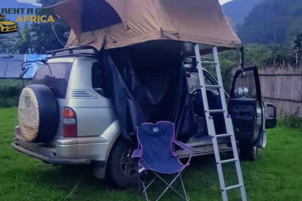 Car hire with camping gear in Tanzania