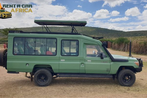 Safari cars East Africa