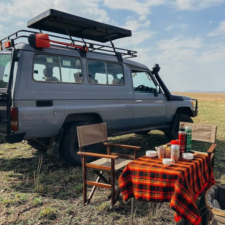 Landcruiser Hardtop with Pop up roof