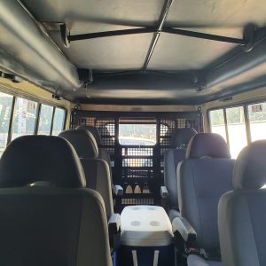 safari Landcruiser with driver