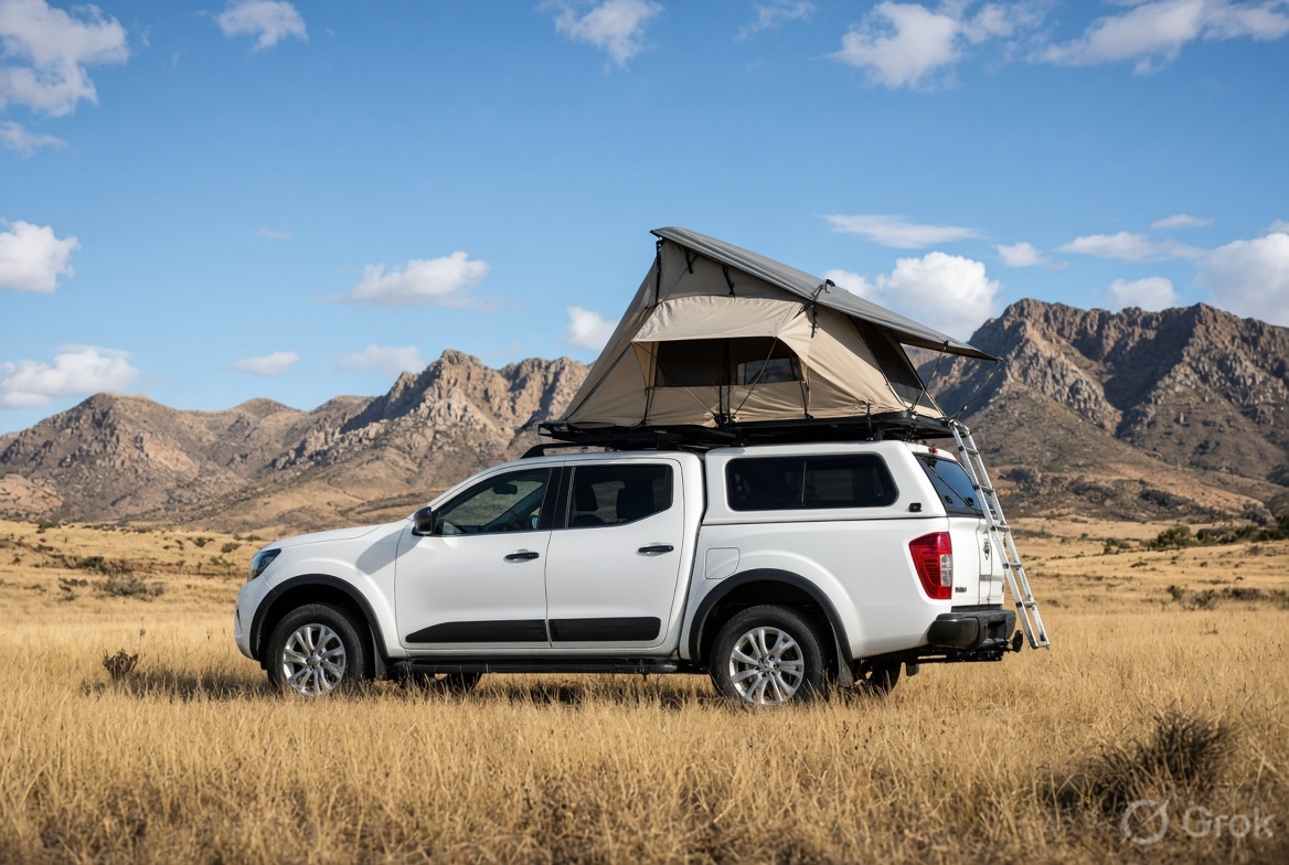Nissan Navara Double Cab 4x4 with Rooftop Tent